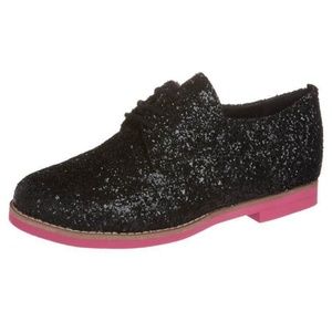 Steve Madden | Black Glitter Jazie Oxford